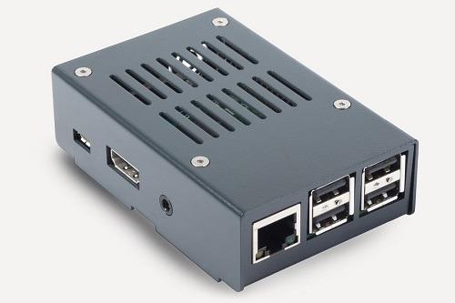 Chassi Raspberry Pi Case Model 3 B- Aluminum Gray Chassi Raspberry Pi Case Model 3 B- Aluminum Gray