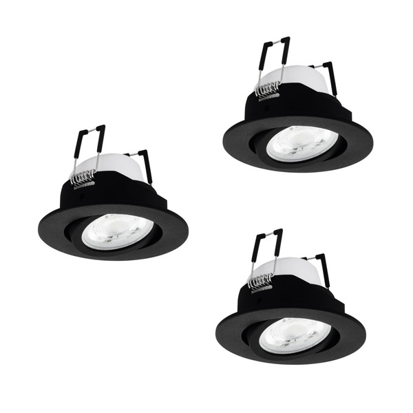 EGLO SALICETO-Z - Recessed spotlight, Black