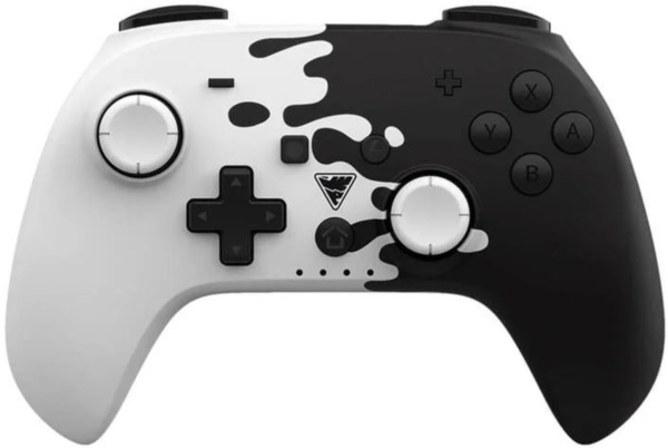 Dragonshock Poptop Bluetooth - trådlös spelkontroll, Svart/vit, Nintendo Switch