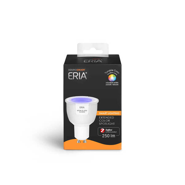 ADUROSMART ZigBee GU10 RGB Spot 16 million colours, 2200-6500k