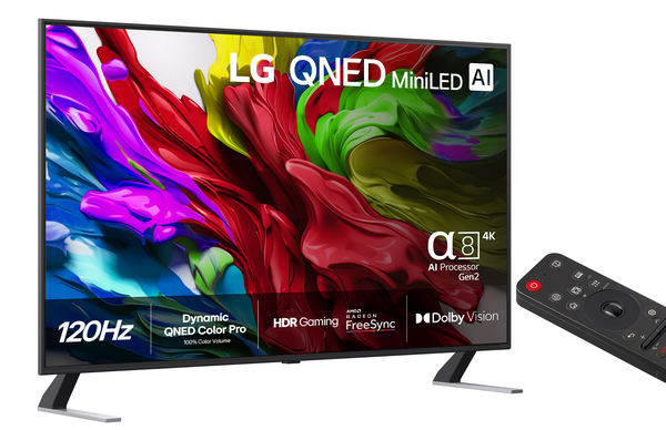 LG 55QNED85A6C 55" 4K QNED evo Mini LED webOS TV, 120Hz, Dolby Vision, HDR10