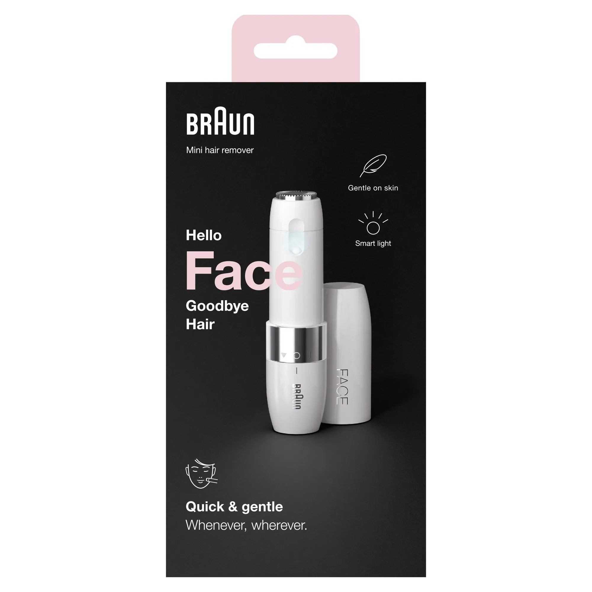 Braun Face Mini FS1000 - Facial hair remover