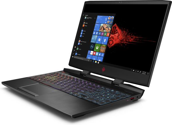 HP 15.6" Omen, 12 GB / 1128 GB HDD+SSD, GTX 1050 2GB, Win 10 Home - gaming notebook, Charcoal