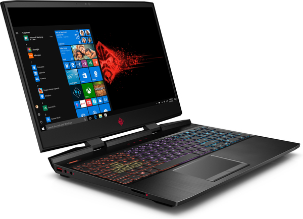 HP 15.6" Omen, 12 GB / 1128 GB HDD+SSD, GTX 1050 2GB, Win 10 Home - gaming notebook, Charcoal