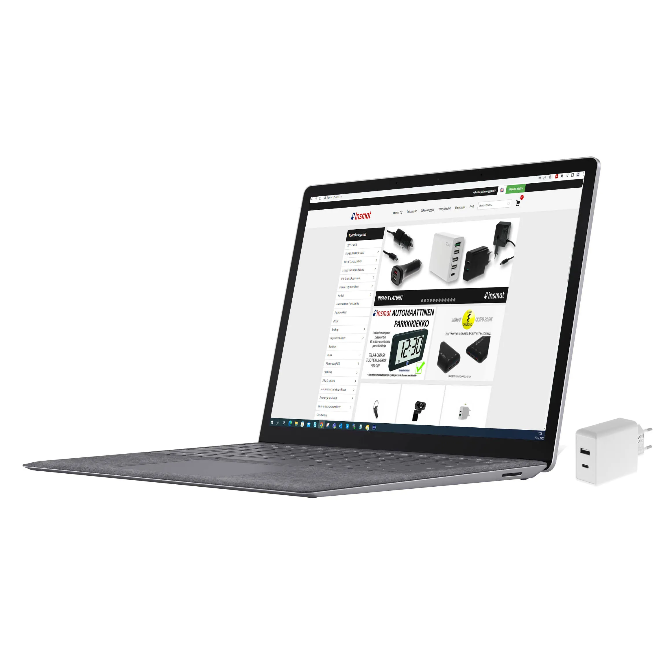 CHARGER USB-C/USB-A PD3.0/QC.3.0 65W WHITE
