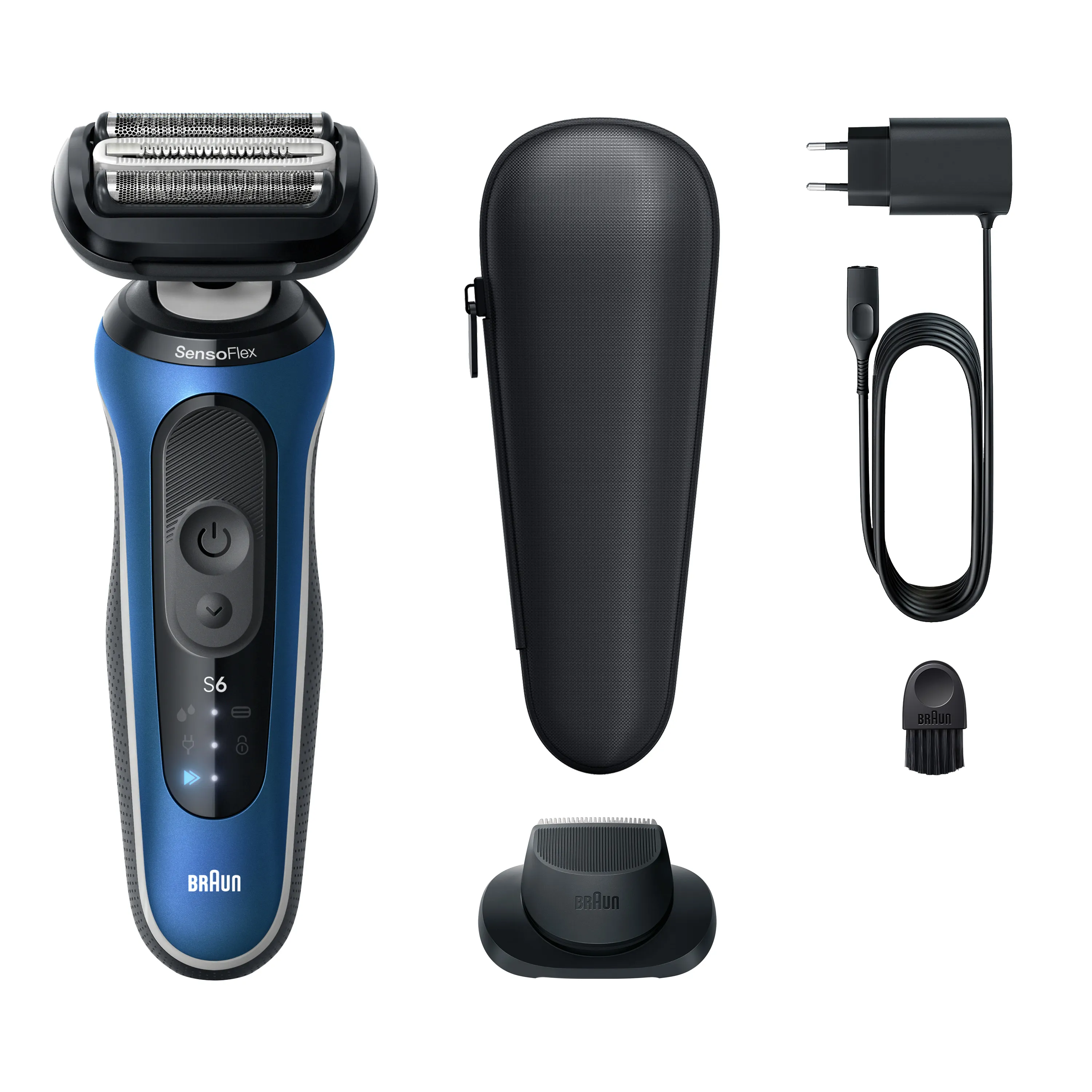 Braun Series 6 62-B1200s - rakapparat, bl&aring;