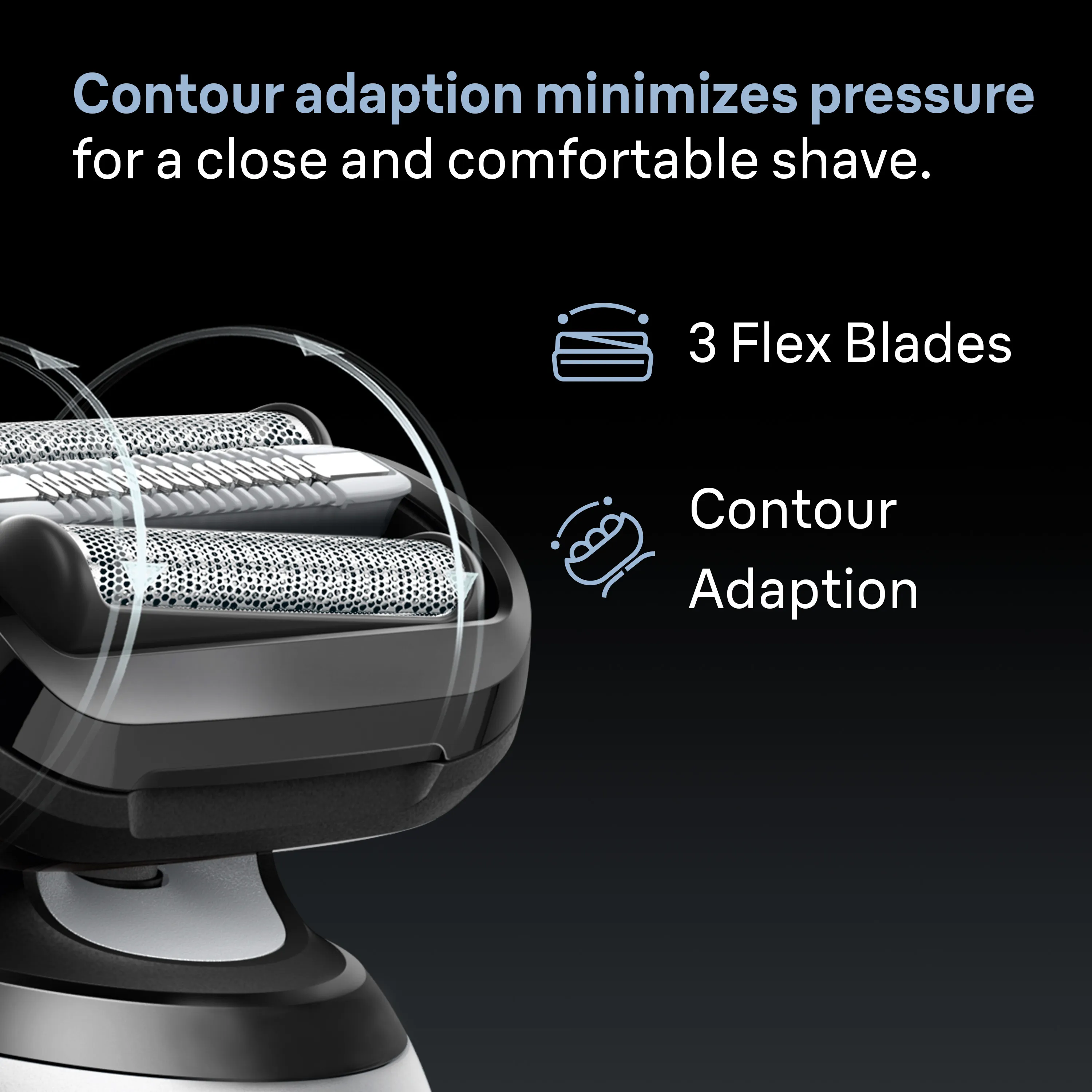 Braun Series 6 62-B1200s - shaver, Blue