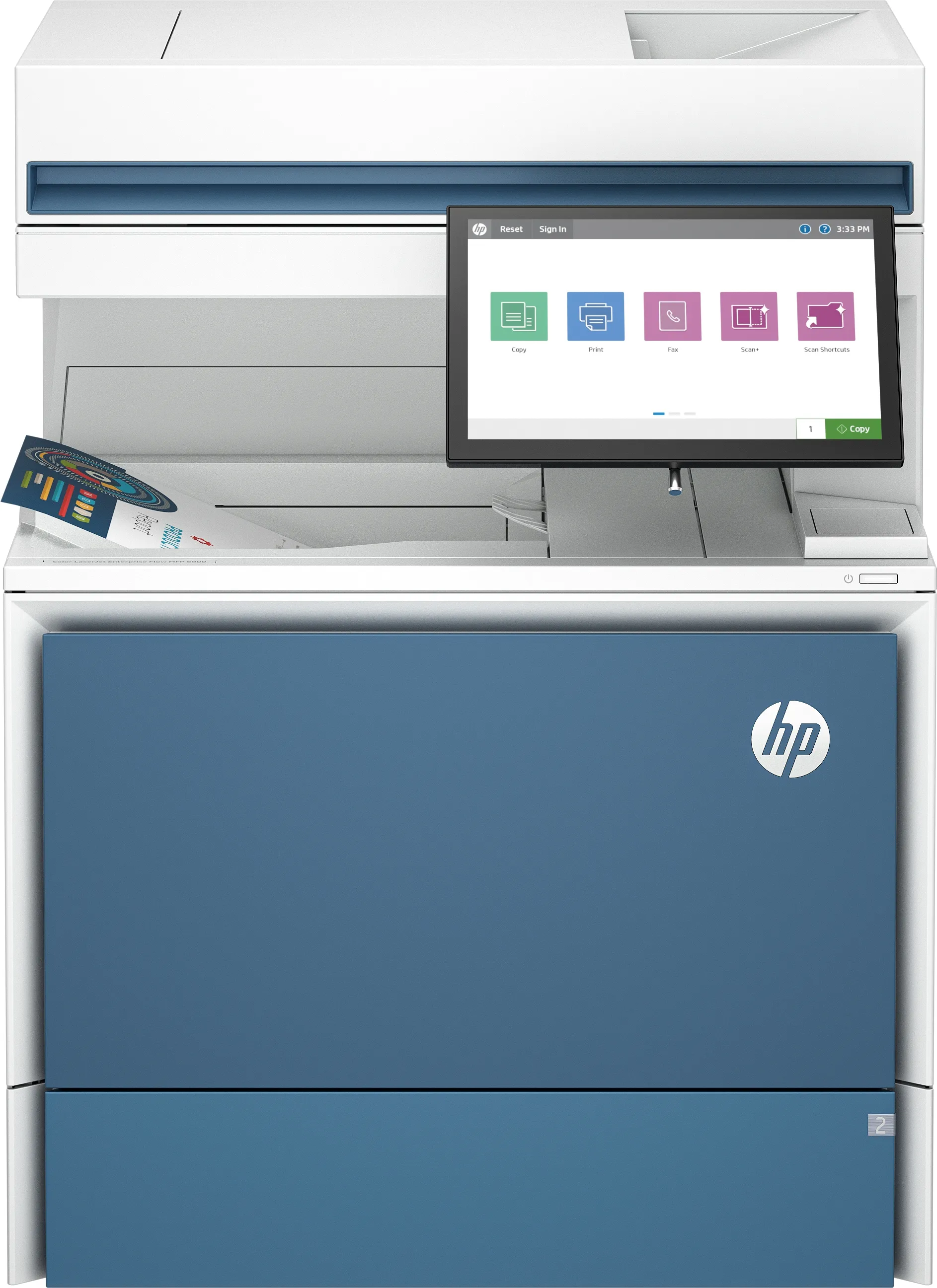 HP Color LaserJet Enterprise Flow MFP 6800zf