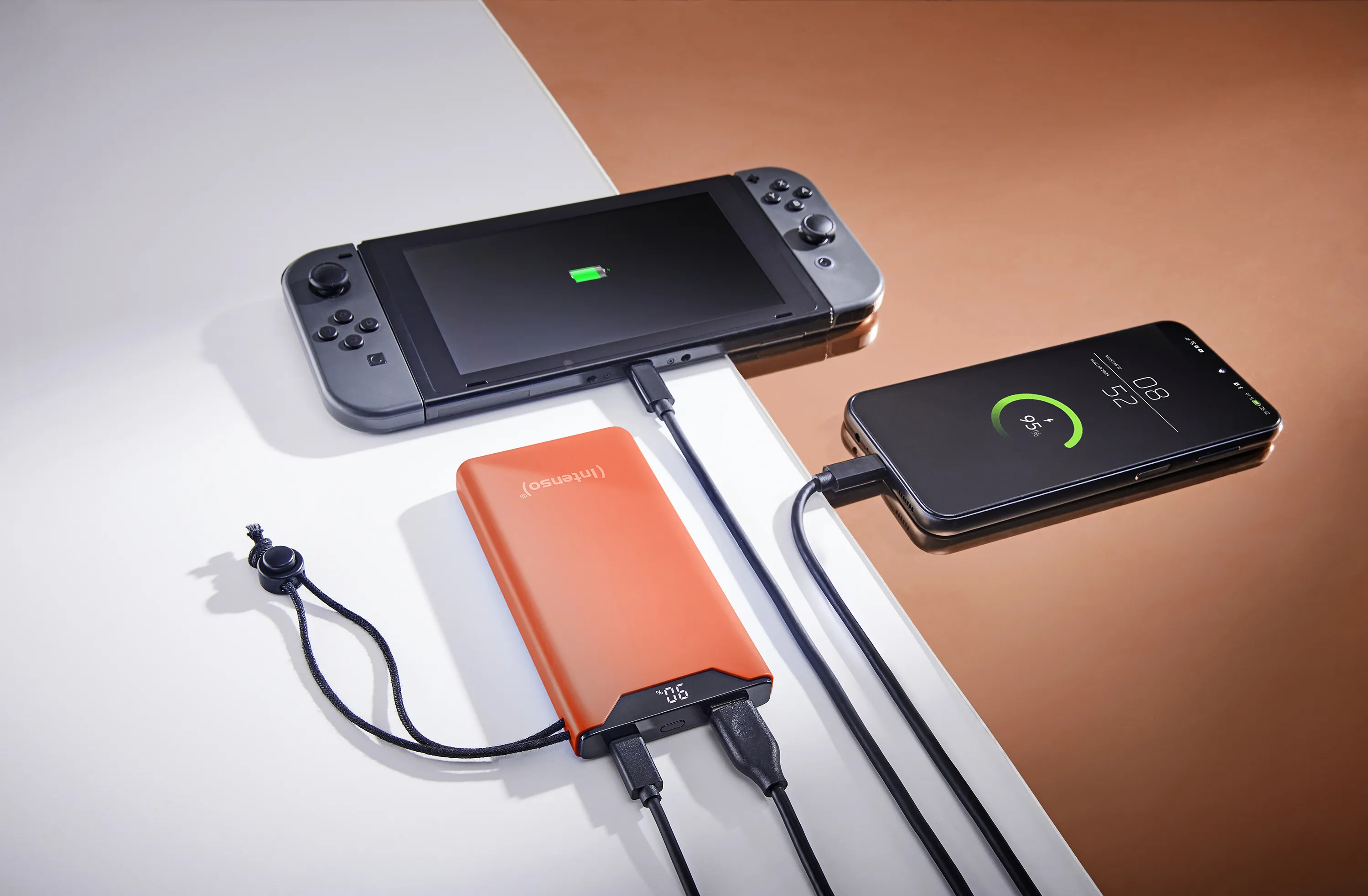 Intenso F10000 - powerbank, 10000 mAh, Orange