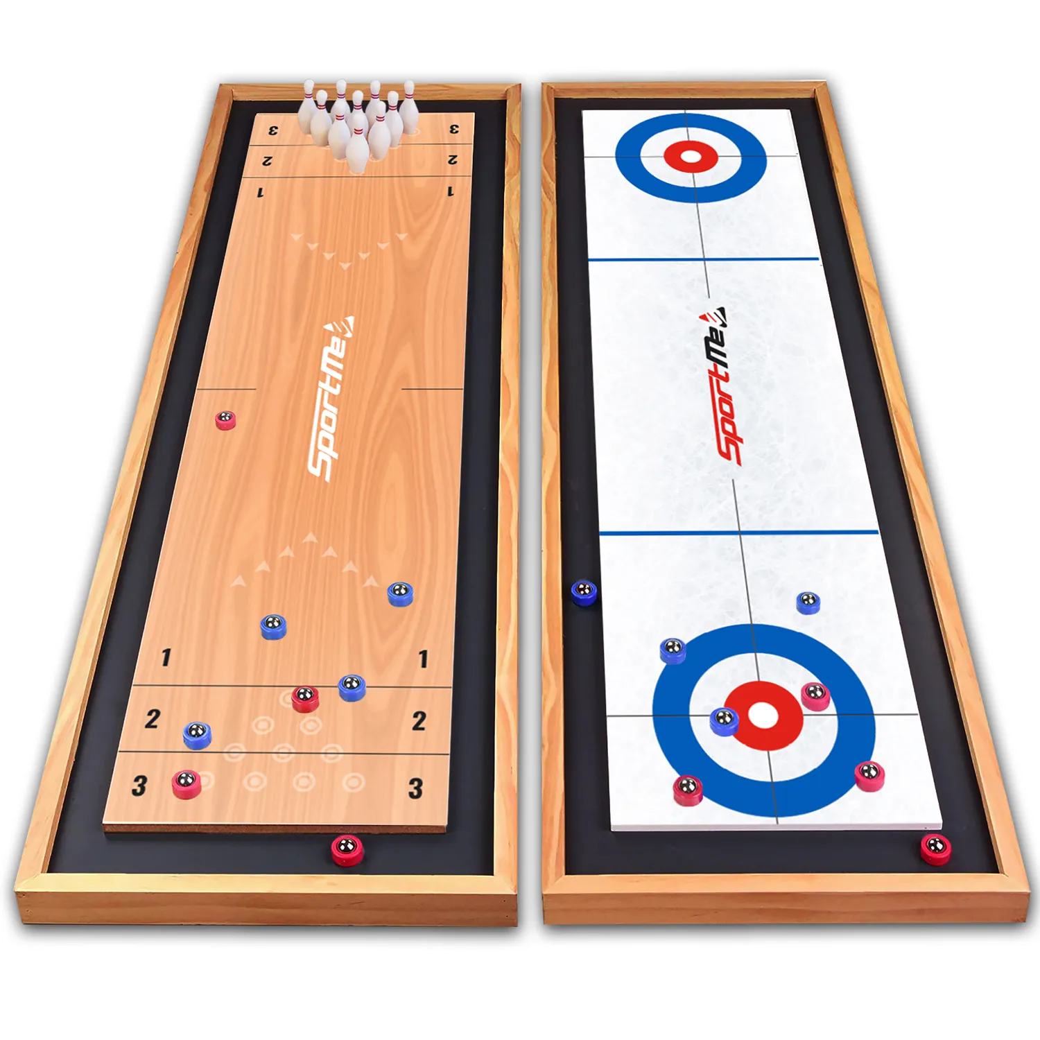 Gamesson Shuffleboard 3 in 1