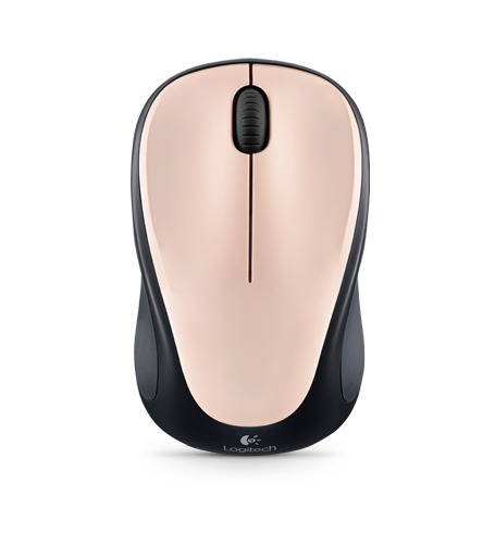 Logitech Wireless Mouse M235 Pink Ivory