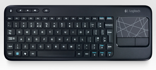 Logitech Wireless Touch Keyboard - Russian Layout