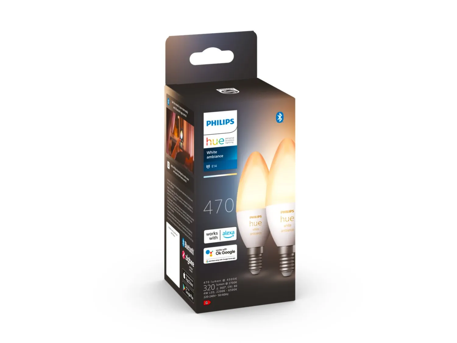 Philips HUE WA 4W B39 E14 EU 2P