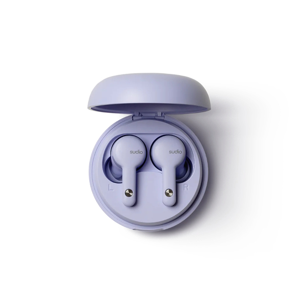 Sudio A2 ANC - wireless earbuds, purple
