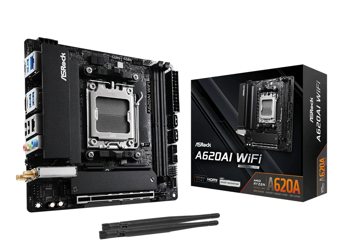 ASRock A620AI WIFI AM5 Mini-ITX Motherboard