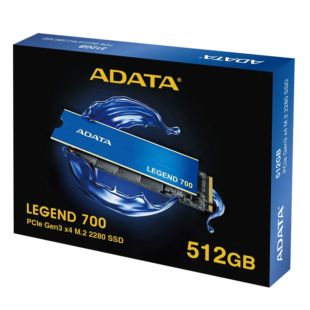ADATA LEGEND 700 512 GB M.2 2280 PCI Express 3.0 x4 NVMe SSD
