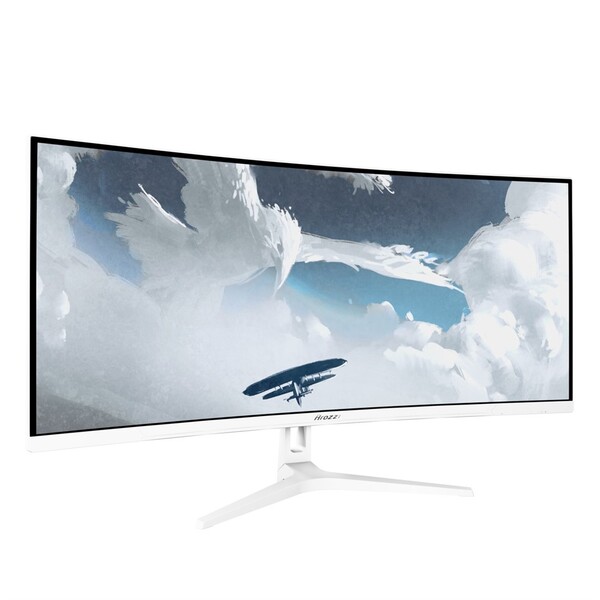 Arozzi 34" Nova. QHD, 165Hz, 1ms, VA - curved gaming monitor, White