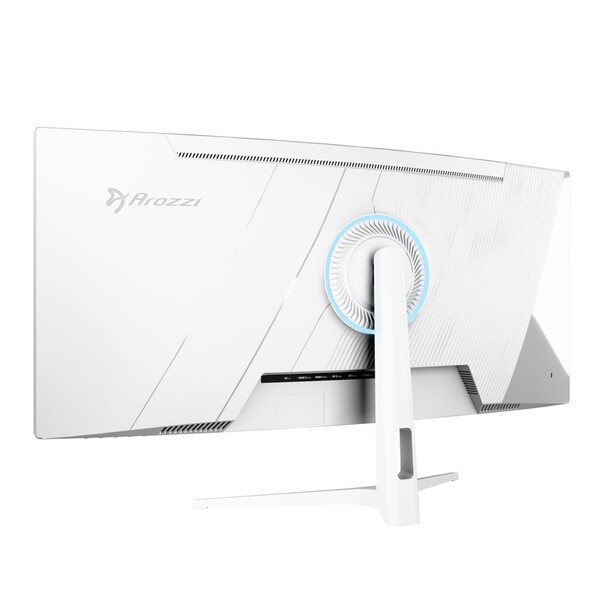 Arozzi 34" Nova. QHD, 165Hz, 1ms, VA - curved gaming monitor, White