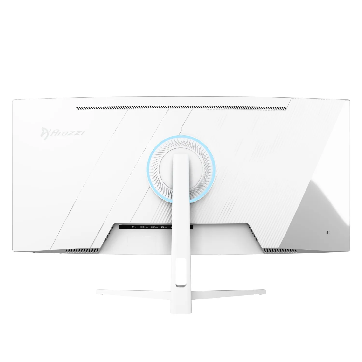 Arozzi 34&quot; Nova. QHD, 165Hz, 1ms, VA - curved spelsk&auml;rm, Vit