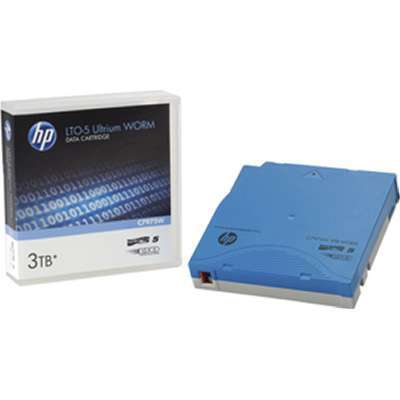 HP LTO-5 Ultrium 3 TB RW Non Custom Labelled Data Cartridge (20 pk). Sis 20 per&auml;kk&auml;ist&auml; viivakooditarraa.