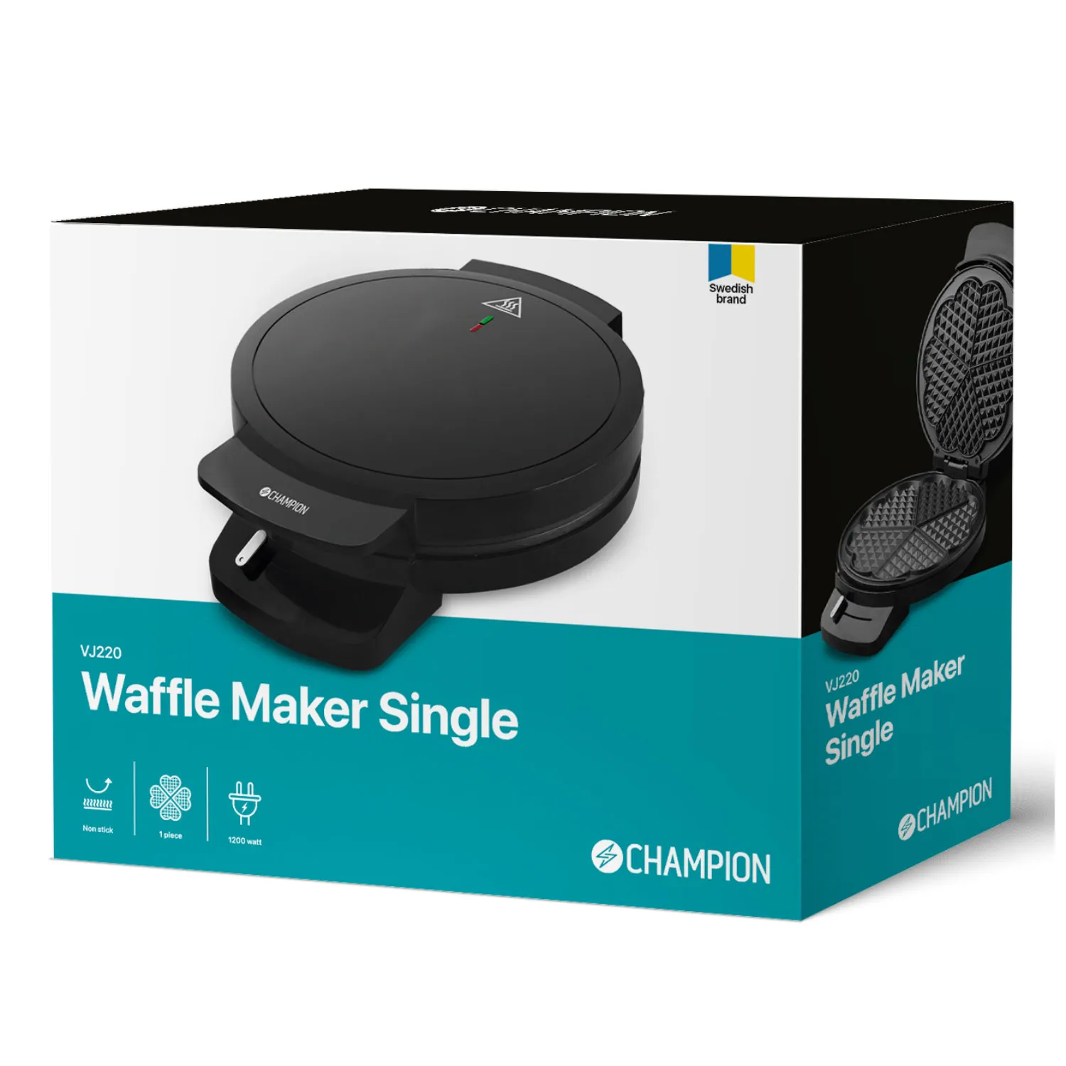 Champion - waffle maker single