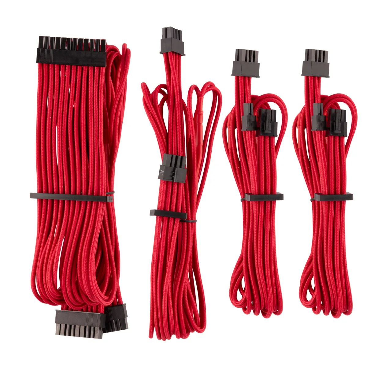 Cors. DC Cable Start Kit Gen 4 Indiv. Sleeved, Type 4, RD