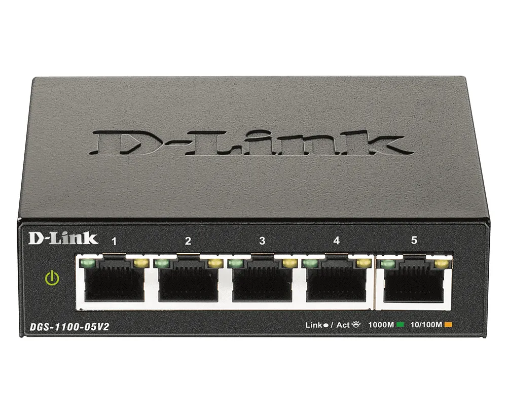 D-Link 5-Port Gigabit Smart Managed Switch