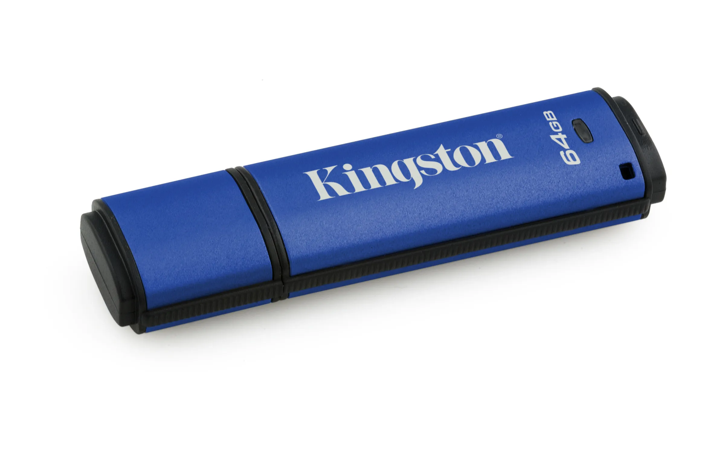 Kingston DataTraveler Vault Privacy 3.0 USB 3.2 Gen 1 64GB memory stick, Blue