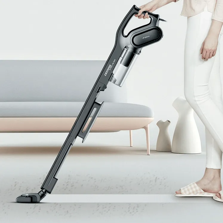 DEERMA DX700S Corded Stick vacuum cleaner, Black