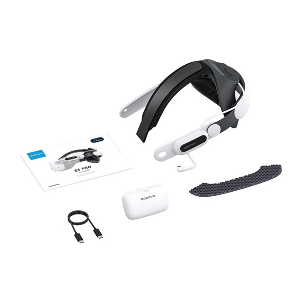 BOBOVR E3 Pro Battery Head Strap for Meta Quest 3 and Meta Quest 3S