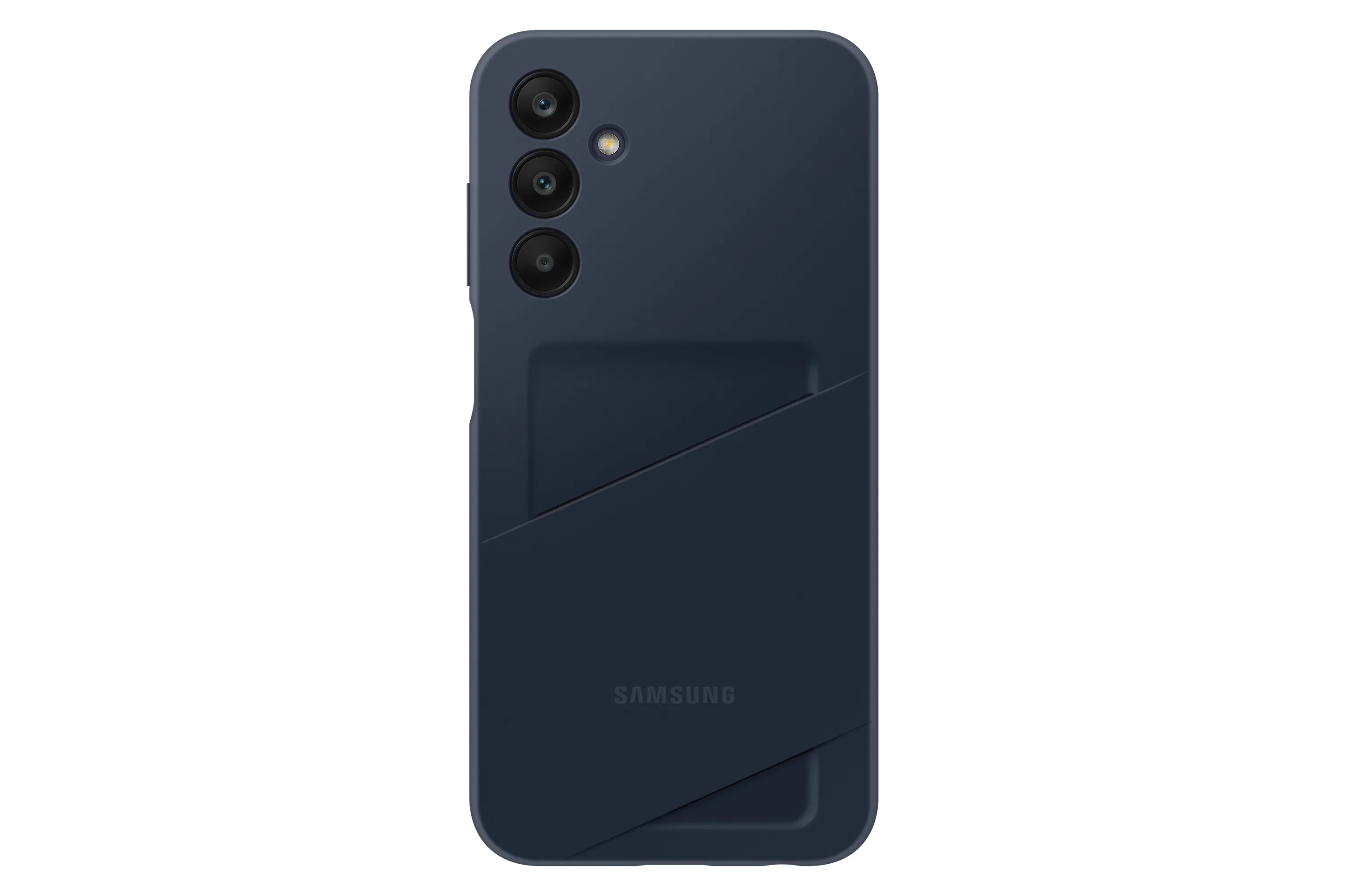 Samsung Galaxy A25 Card Slot Case - fodral, Svart/Blå Samsung Galaxy A25 Card Slot Case - fodral, Svart/Blå