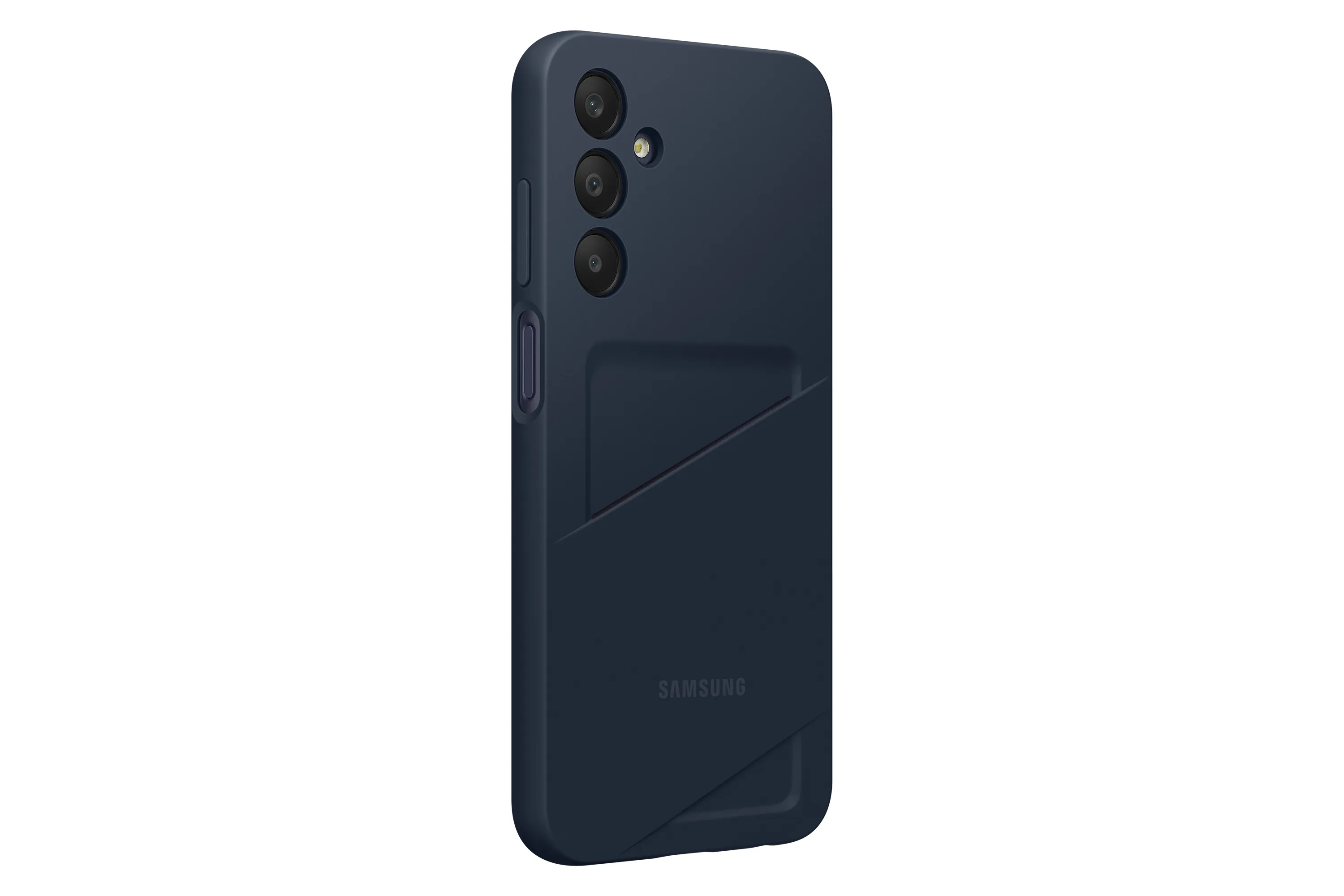 Samsung Galaxy A25 Card Slot Case - fodral, Svart/Blå Samsung Galaxy A25 Card Slot Case - fodral, Svart/Blå