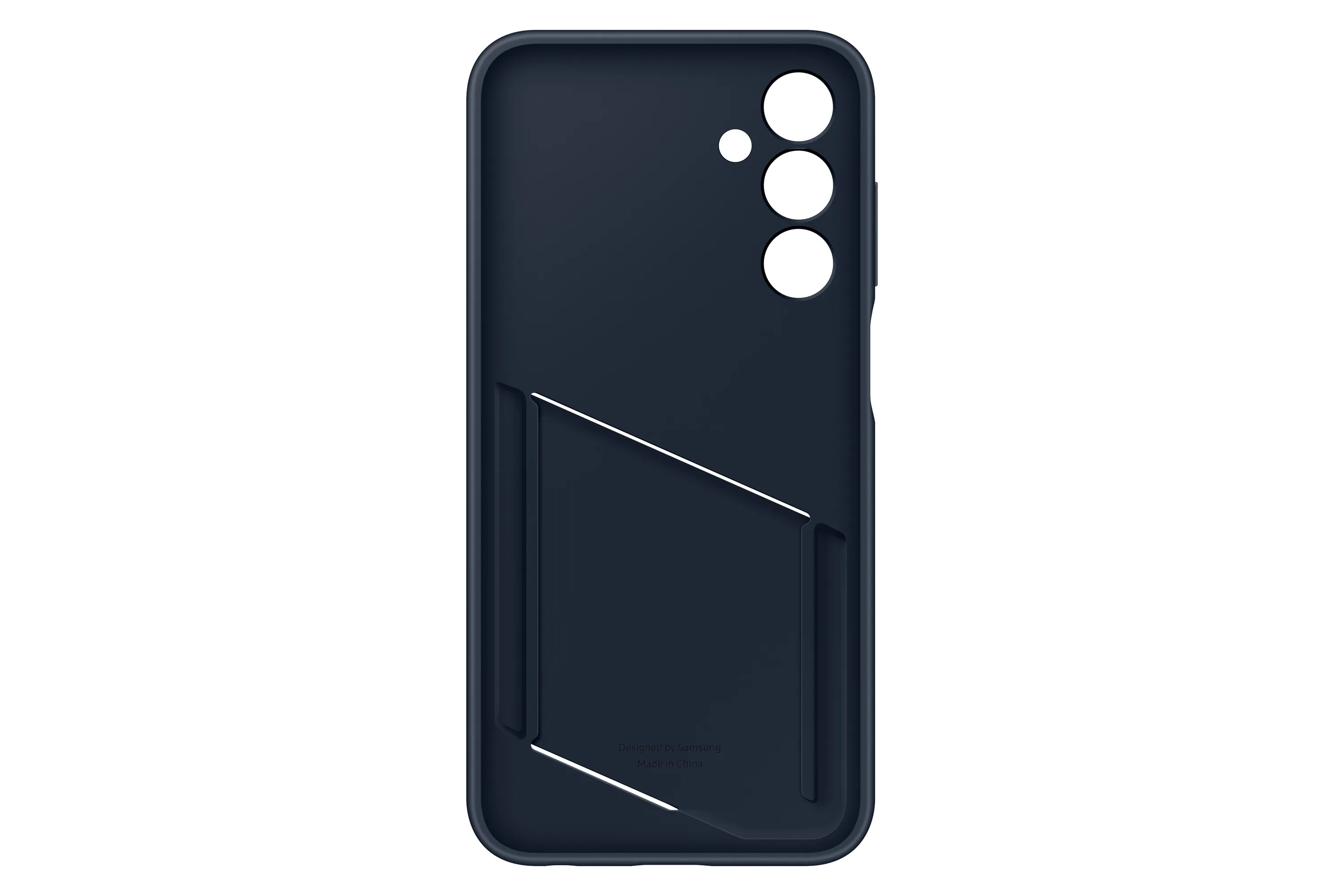Samsung Galaxy A25 Card Slot Case - fodral, Svart/Blå Samsung Galaxy A25 Card Slot Case - fodral, Svart/Blå