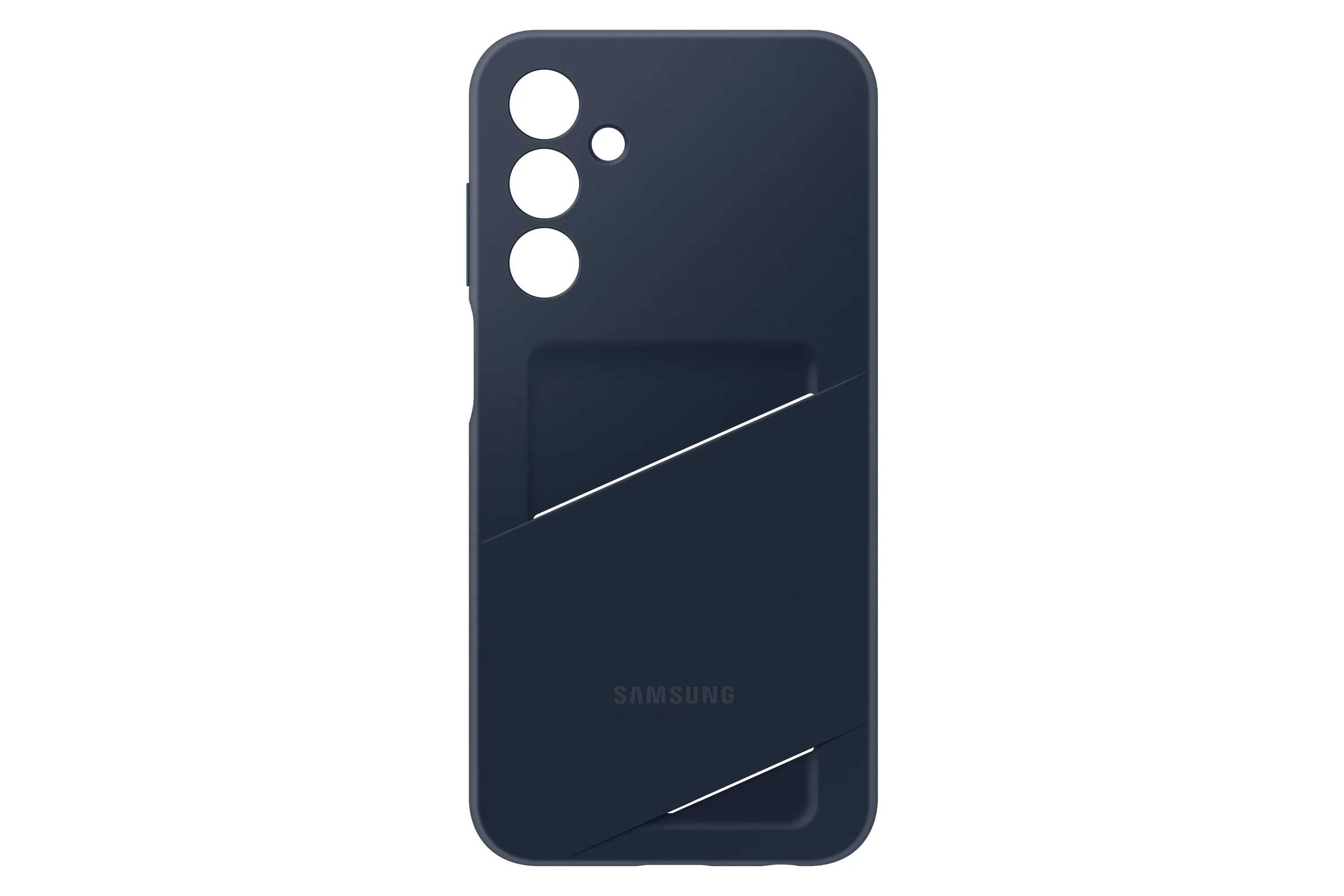 Samsung Galaxy A25 Card Slot Case - fodral, Svart/Blå Samsung Galaxy A25 Card Slot Case - fodral, Svart/Blå