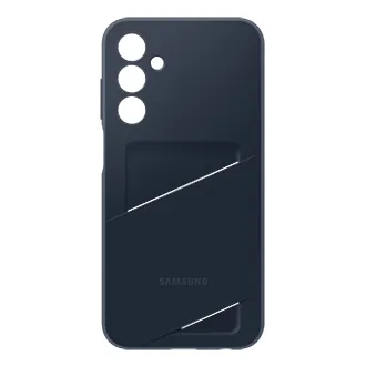 Samsung Galaxy A25 Card Slot Case - fodral, Svart/Blå Samsung Galaxy A25 Card Slot Case - fodral, Svart/Blå