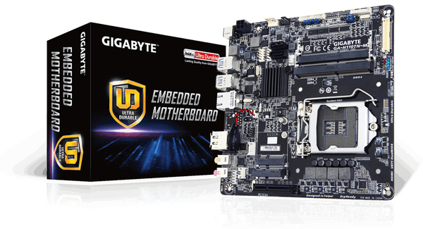 Gigabyte H110, mini-ITX -emloevy