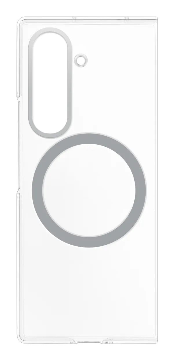 Samsung Galaxy Z Fold7 Clear Magnet Case - fodral, Transparent