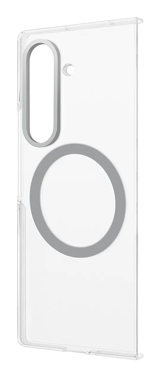 Samsung Galaxy Z Fold7 Clear Magnet Case - fodral, Transparent