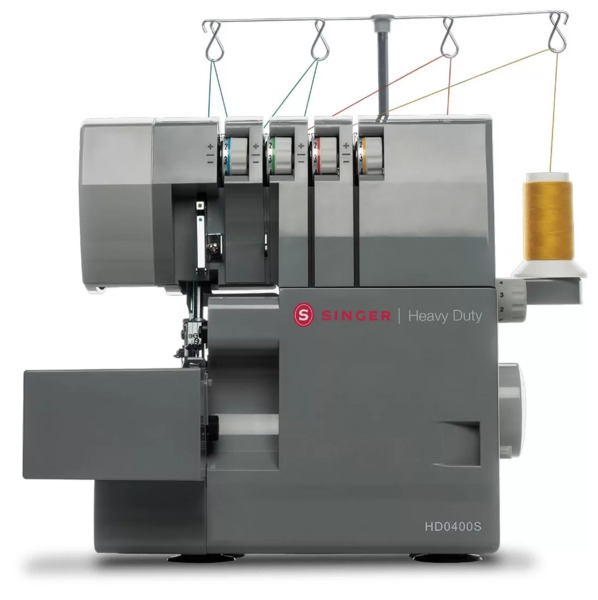 SINGER Heavy Duty HD0405S overlockmaskin, m&ouml;rkgr&aring;
