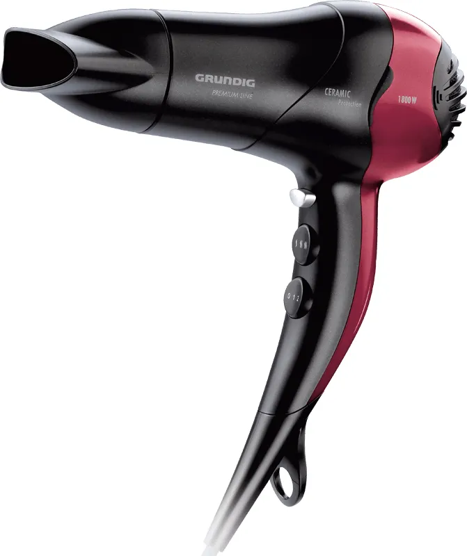 Grundig HD3700 - Hair Dryer black/red