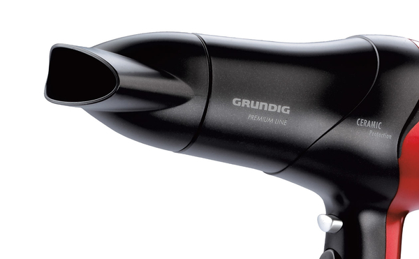 Grundig HD3700 - Hårtork svart/röd