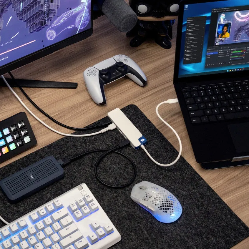 Hyper HyperDrive Flex 5 Port USB-C Hub Blue