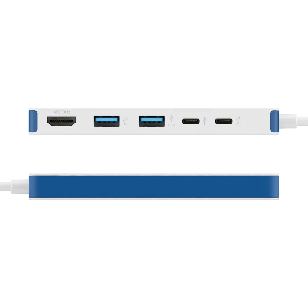 Hyper HyperDrive Flex 5 Port USB-C Hub Blue