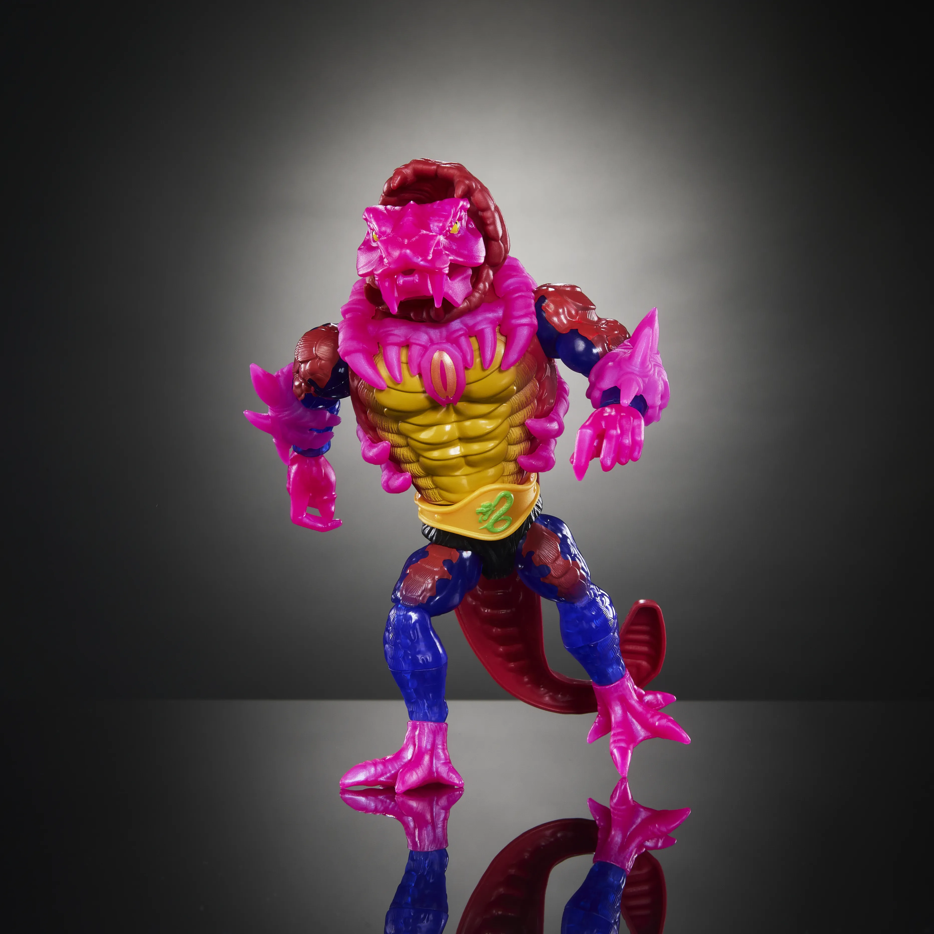 Mattel Masters of the Universe Origins Turtles of greyskull Rattlor, toy figure