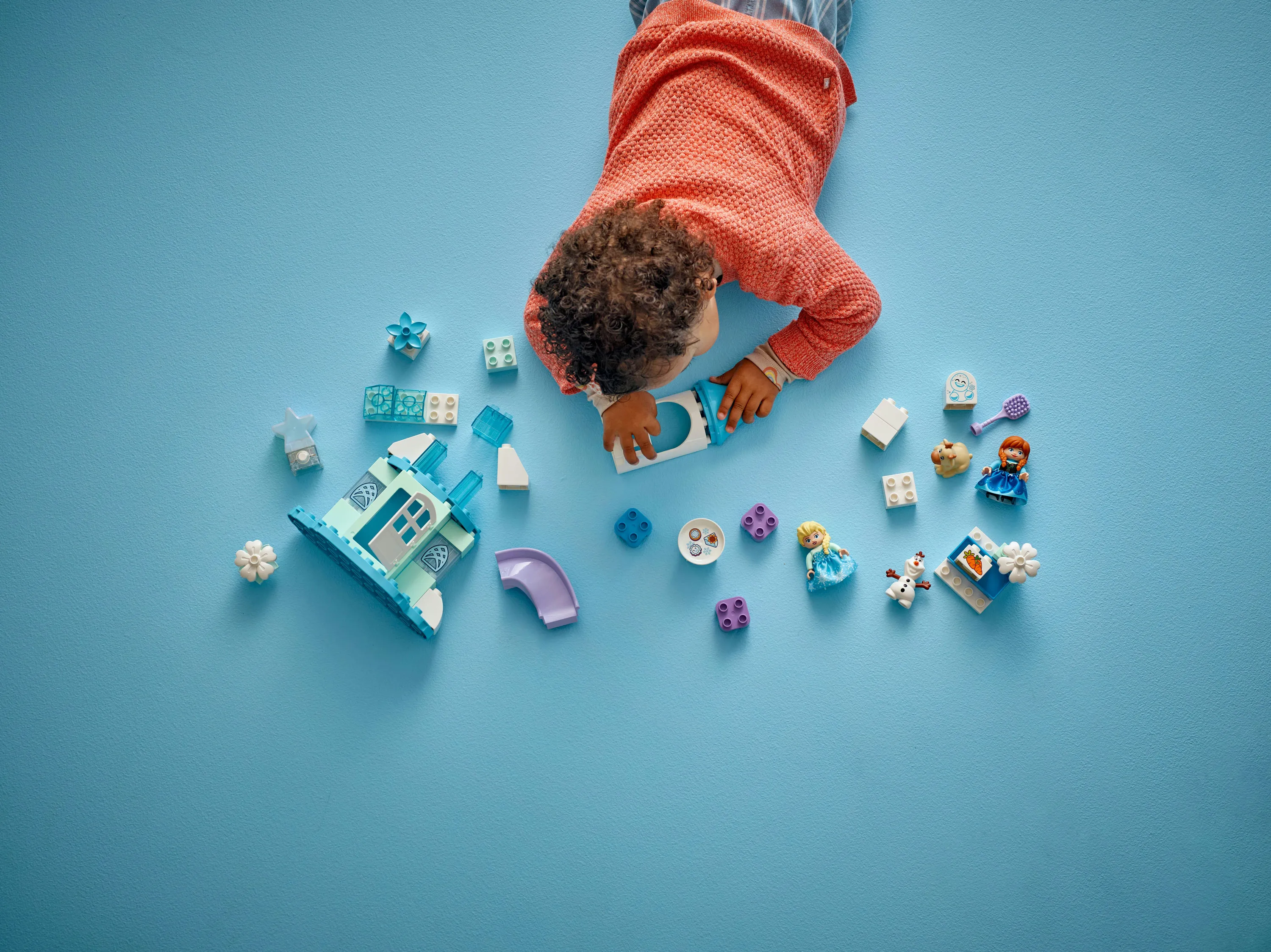 LEGO DUPLO Anna and Elsa's Snowy Castle 10455