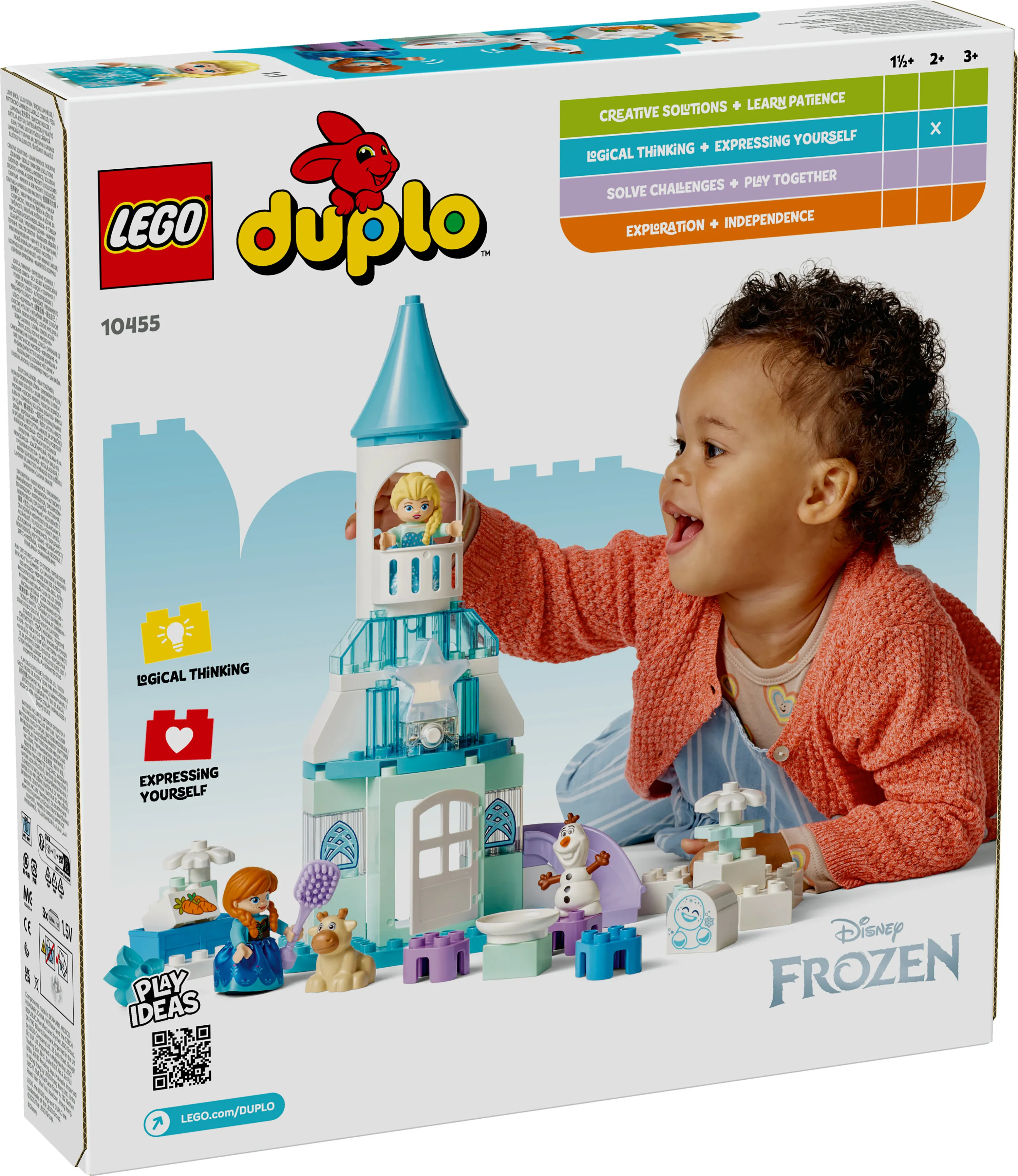 LEGO DUPLO Anna and Elsa's Snowy Castle 10455