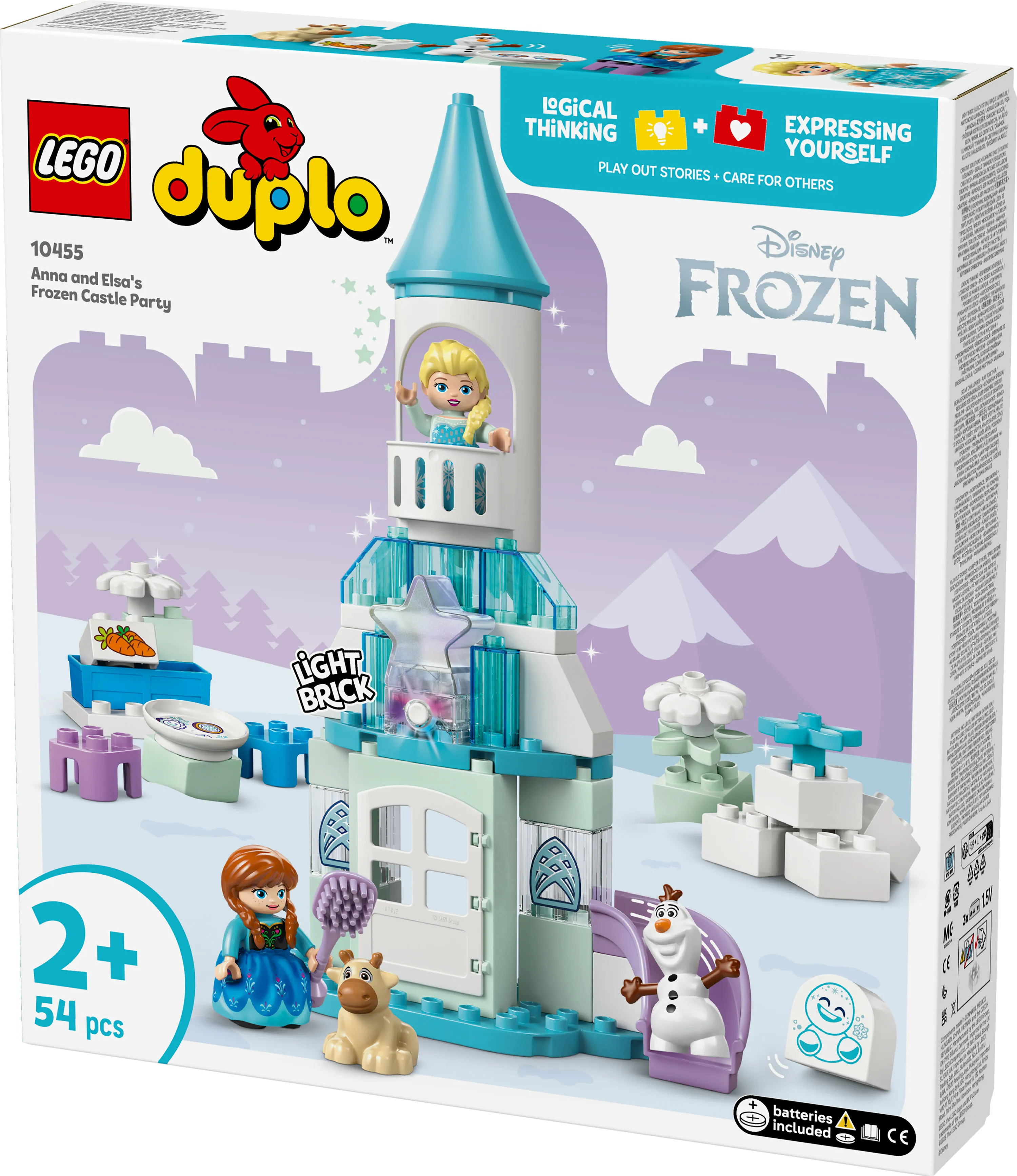 LEGO DUPLO Anna and Elsa's Snowy Castle 10455