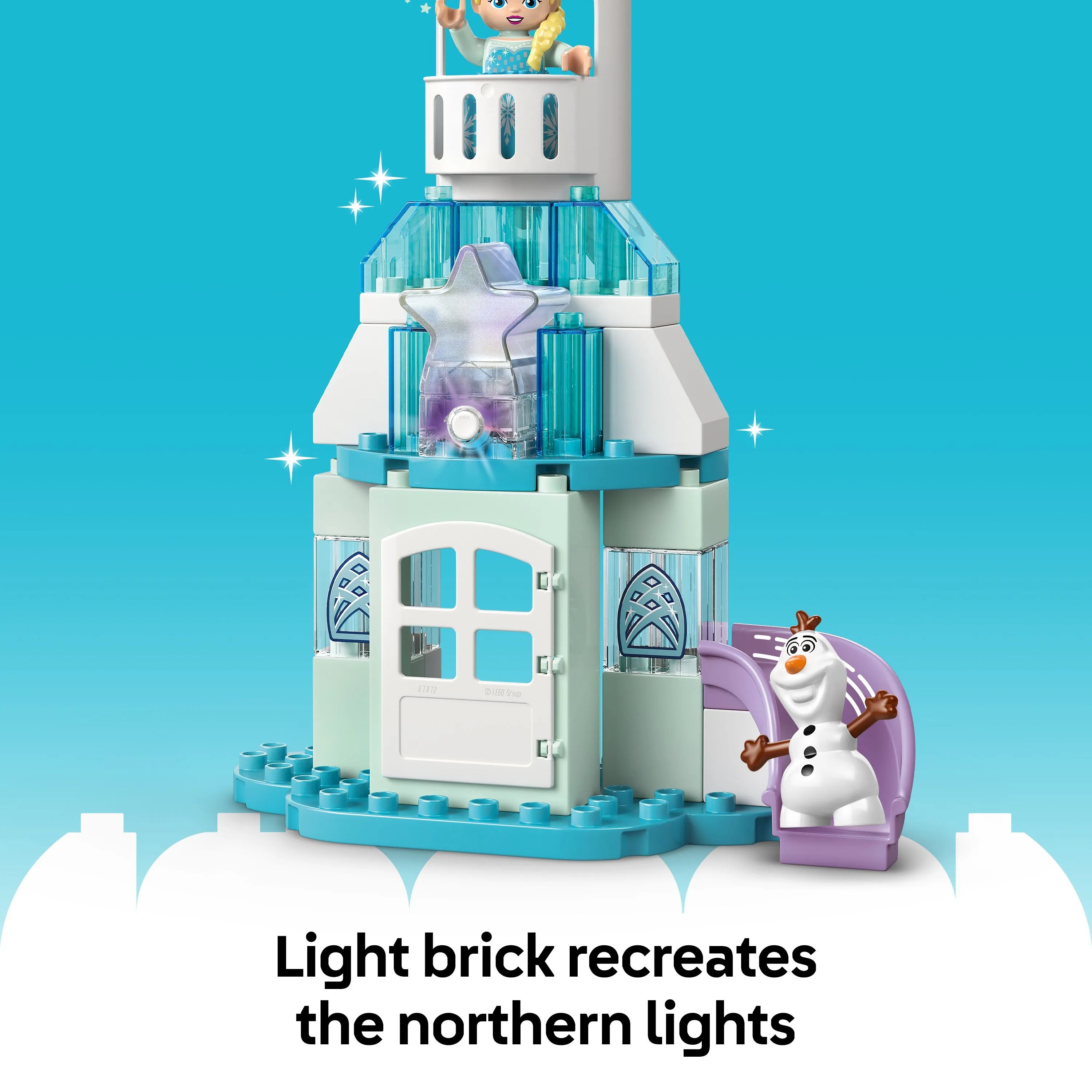 LEGO DUPLO Anna and Elsa's Snowy Castle 10455