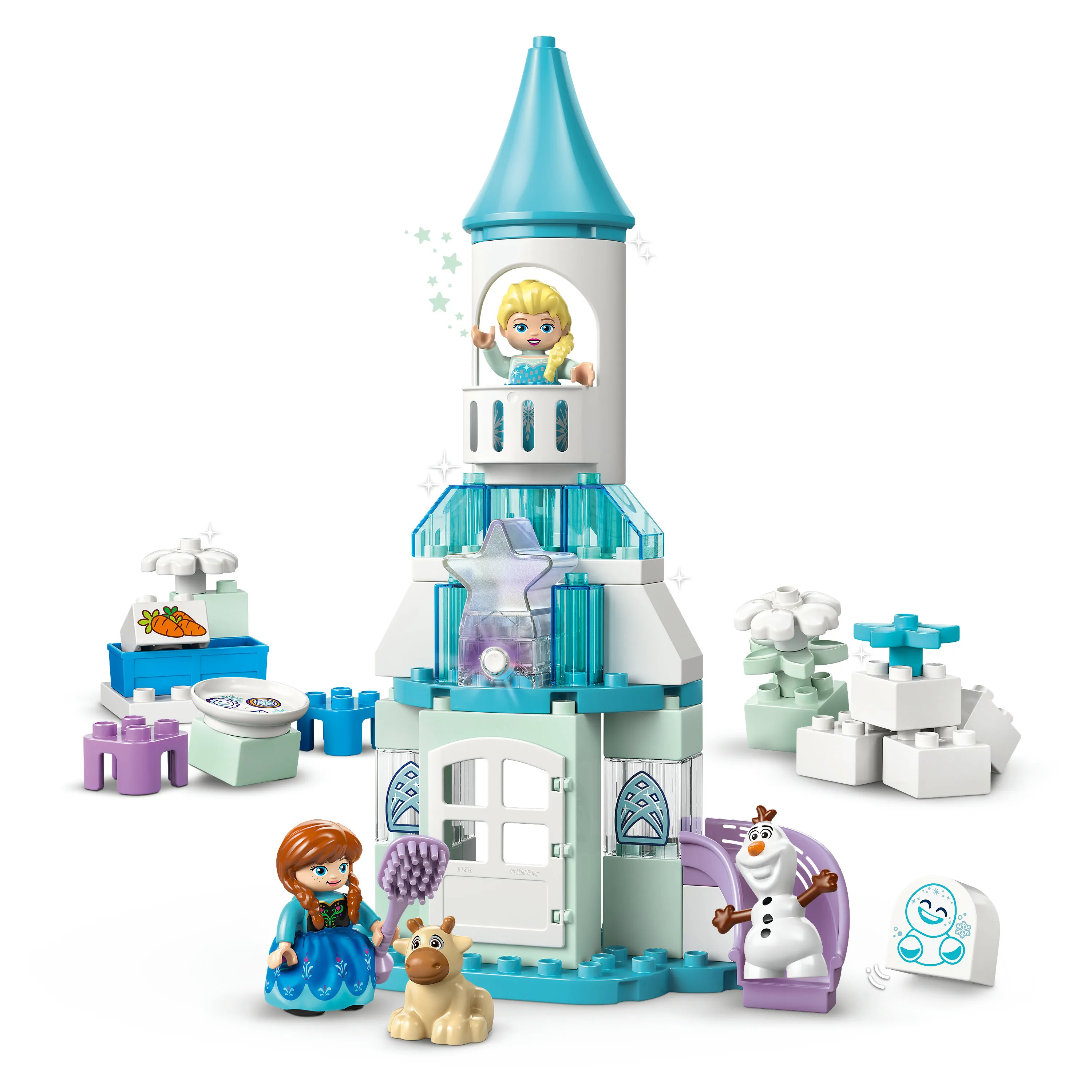 LEGO DUPLO Anna and Elsa's Snowy Castle 10455