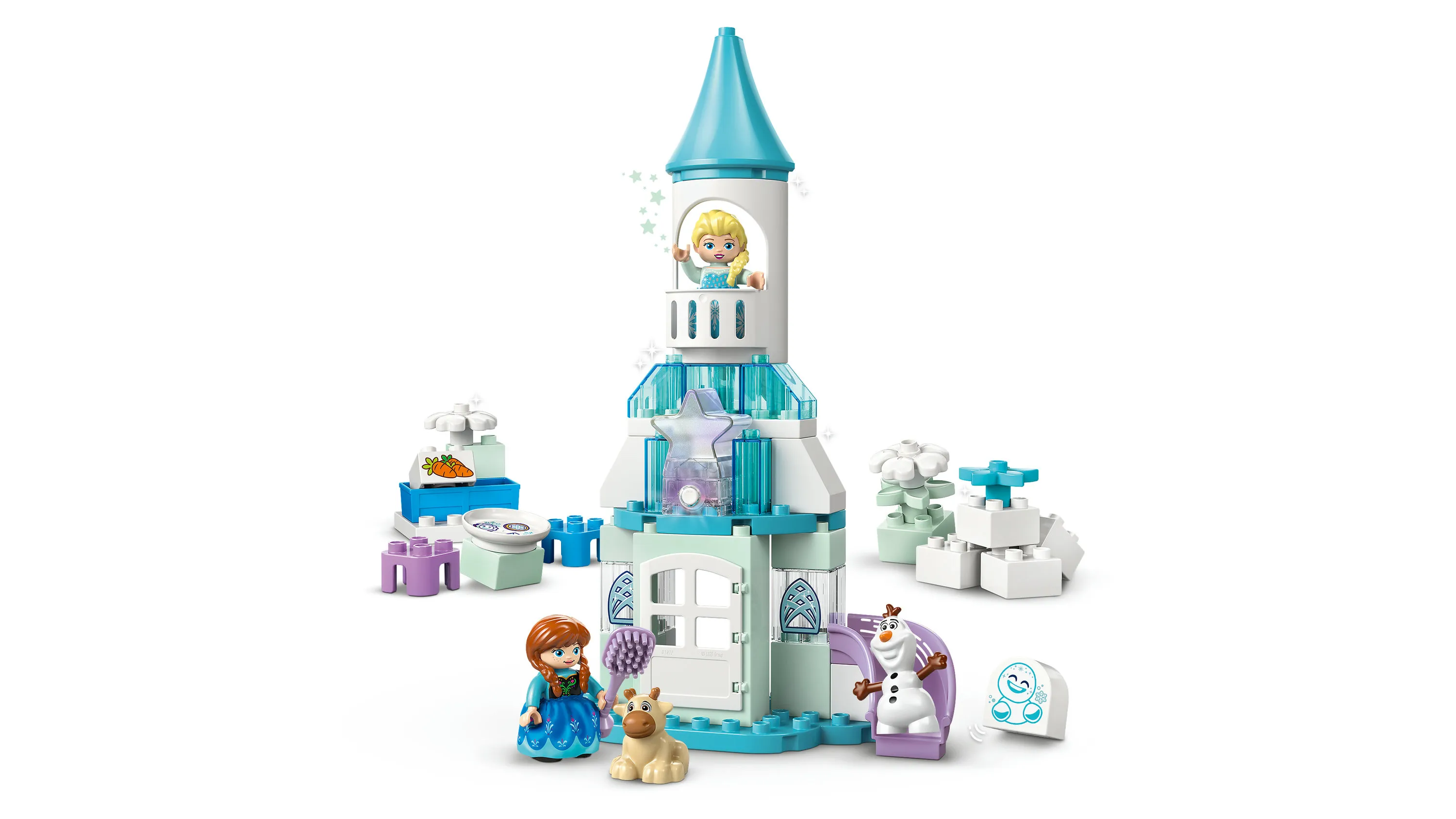 LEGO DUPLO Anna and Elsa's Snowy Castle 10455